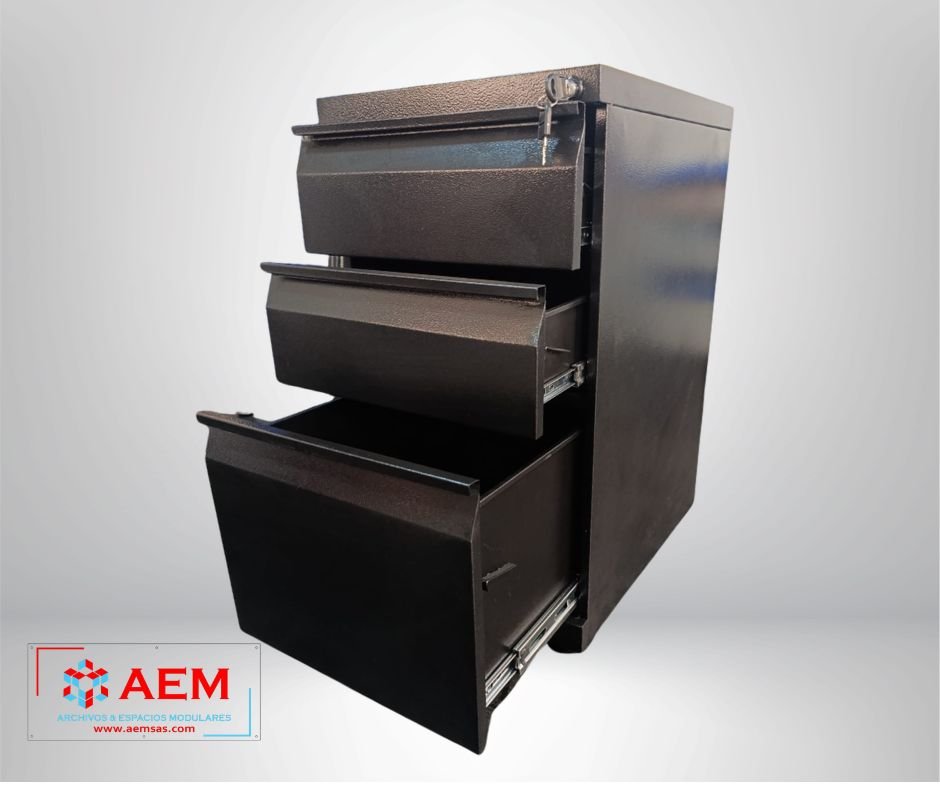 Archivador Vertical Metálico 4 Gavetas