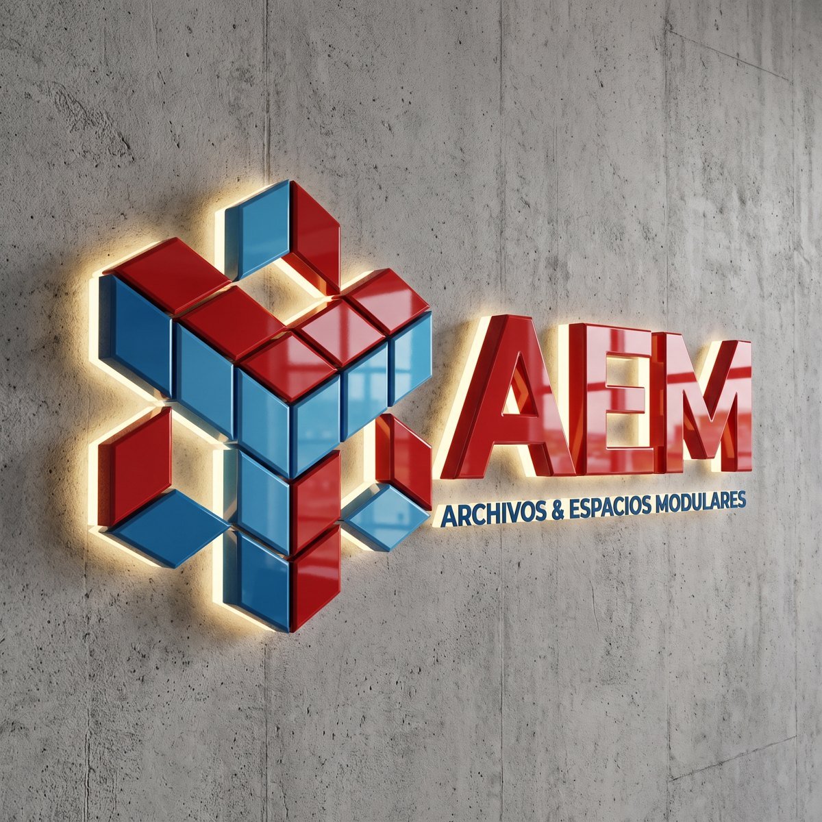 Señalética Arquitectónica 3D AEM SAS